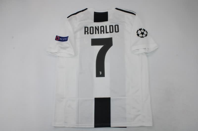AAA(Thailand) Juventus 2018/19 Home Retro Soccer Jersey