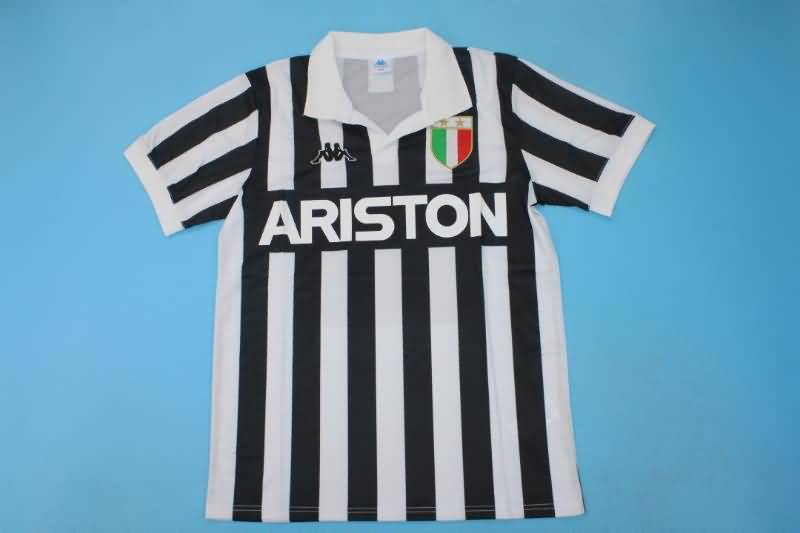 AAA(Thailand) Juventus 1984/85 Home Retro Soccer Jersey