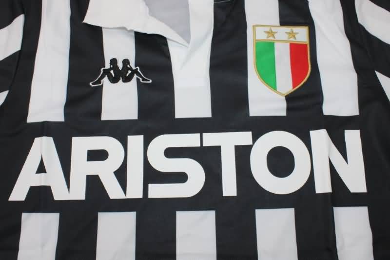 AAA(Thailand) Juventus 1984/85 Home Retro Soccer Jersey