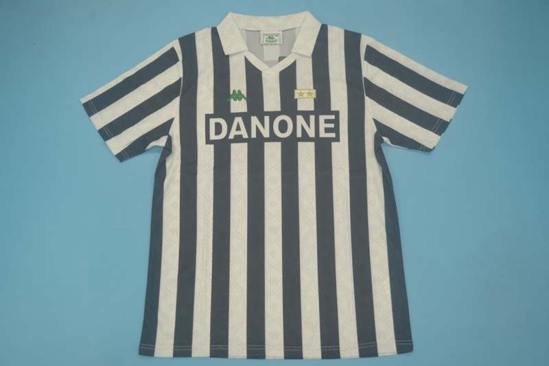 AAA(Thailand) Juventus 1992/94 Home Retro Soccer Jersey