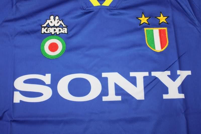 AAA(Thailand) Juventus 1995/97 Away Long Retro Soccer Jersey