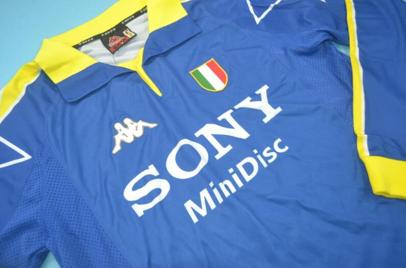 AAA(Thailand) Juventus 1997/98 Third Retro Soccer Jersey(L/S)