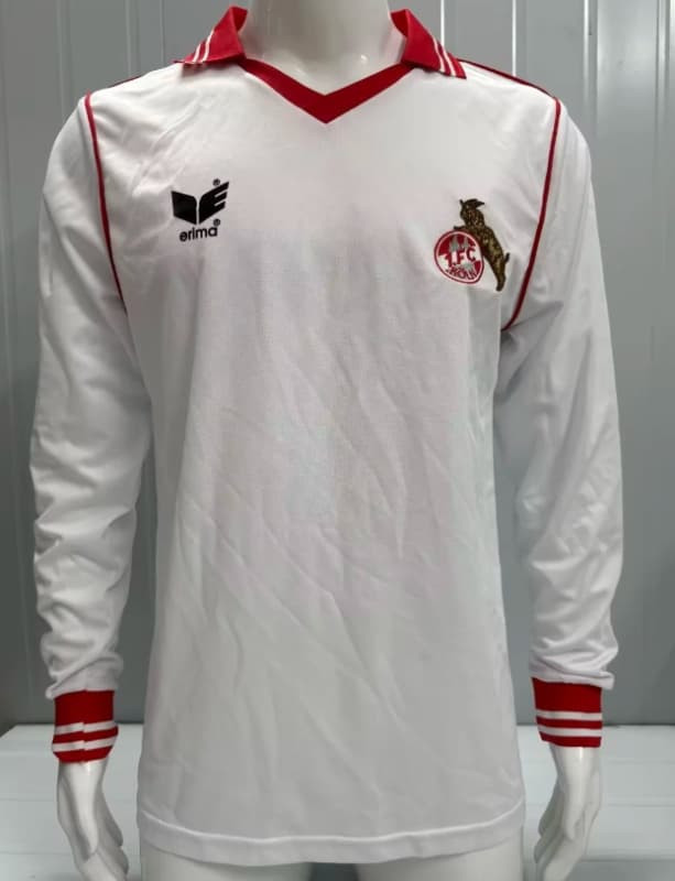AAA(Thailand) Koln 1978/79 Home Retro Long Sleeve Soccer Jersey