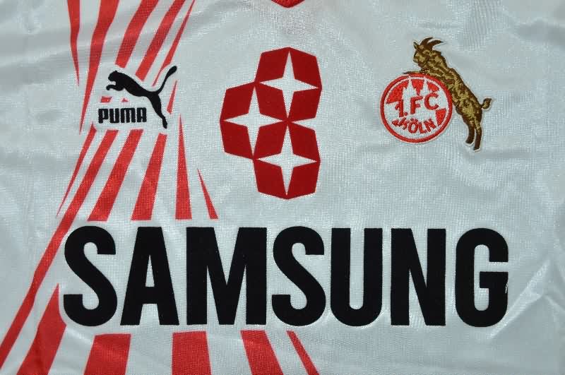 AAA(Thailand) Koln 1990/91 Home Retro Soccer Jersey