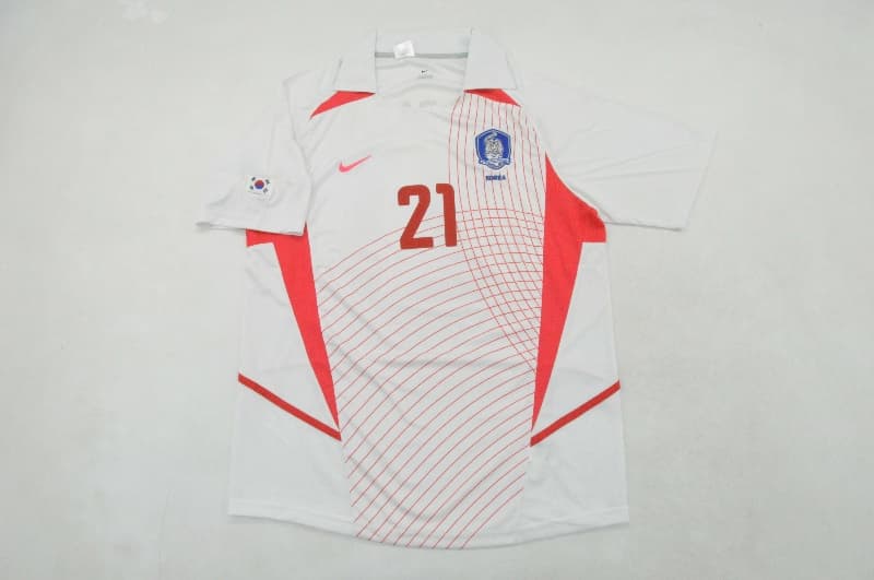 AAA(Thailand) Korea 2002 Away Retro Soccer Jersey
