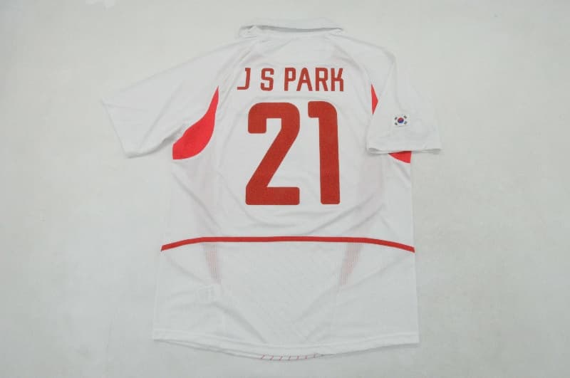AAA(Thailand) Korea 2002 Away Retro Soccer Jersey