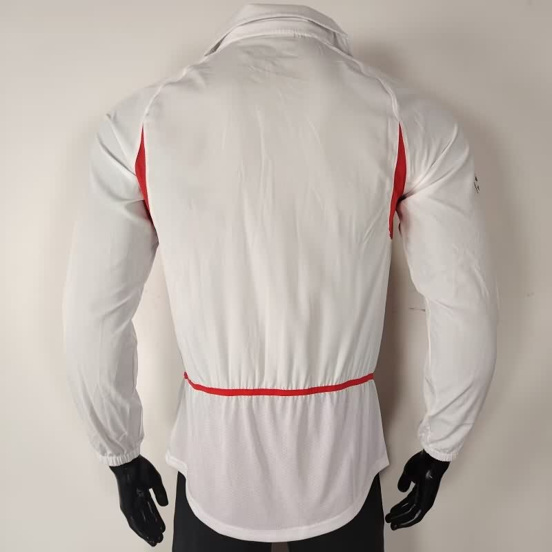 AAA(Thailand) Korea 2002 Away Long Sleeve Retro Soccer Jersey