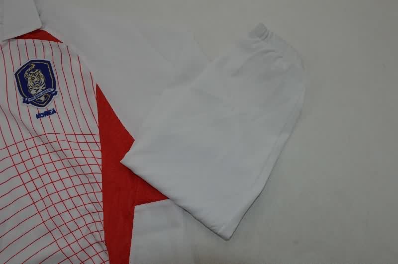 AAA(Thailand) Korea 2002 Away Long Sleeve Retro Soccer Jersey