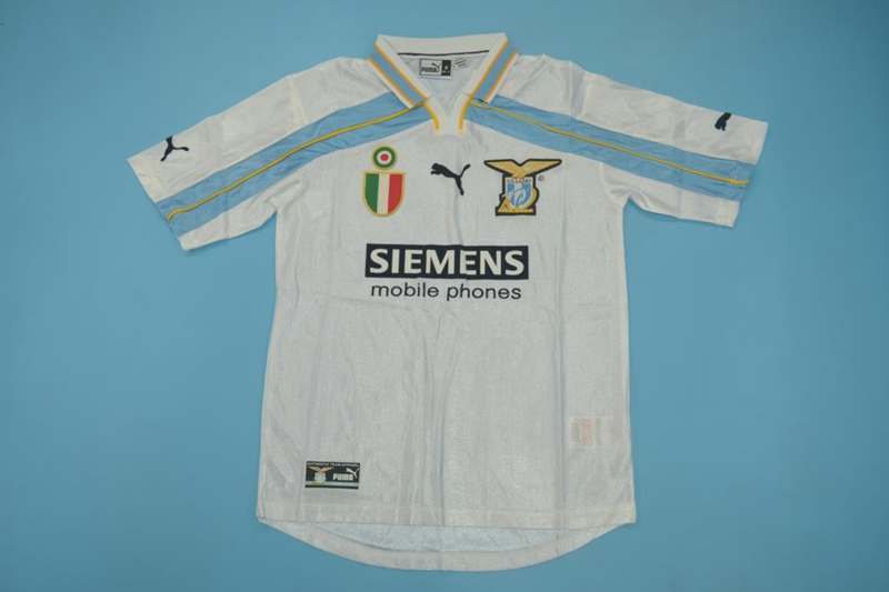 AAA(Thailand) Lazio 2000/01 Away Retro Soccer Jersey