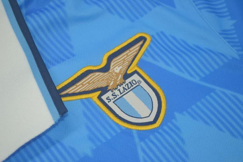 AAA(Thailand) Lazio 1990/91 Home Retro Soccer Jersey