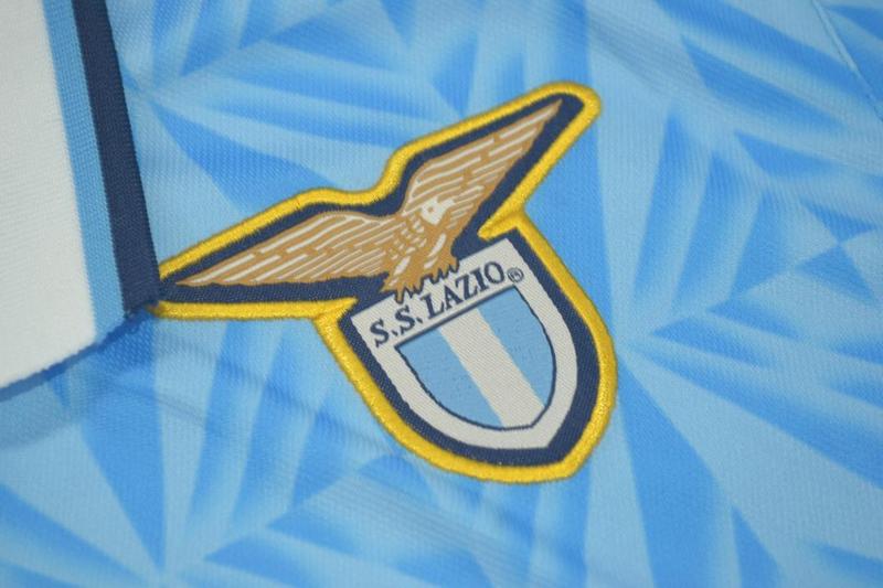 AAA(Thailand) Lazio 1991/92 Home Retro Soccer Jersey