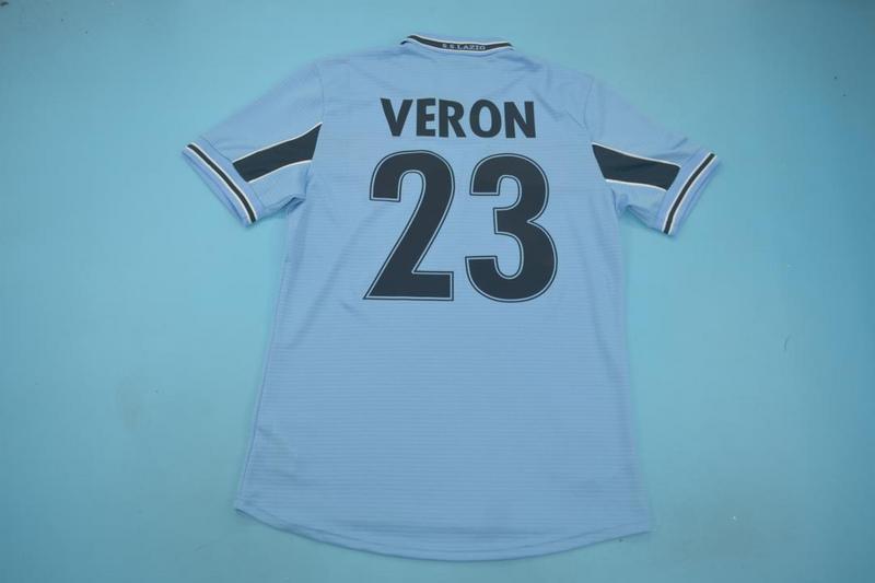 AAA(Thailand) Lazio 1998/00 Home Retro Soccer Jersey