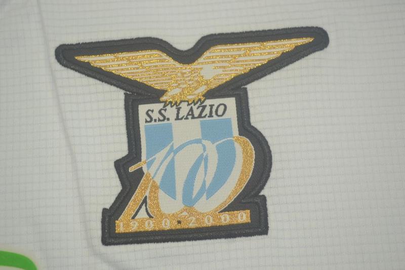 AAA(Thailand) Lazio 1999/00 Away Retro Soccer Jersey