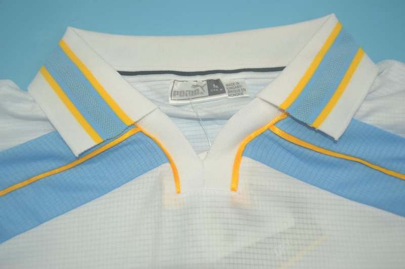 AAA(Thailand) Lazio 1999/00 Away Retro Soccer Jersey(L/S)