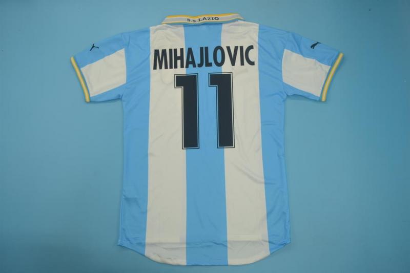 AAA(Thailand) Lazio 1999/00 Home UCL Retro Soccer Jersey