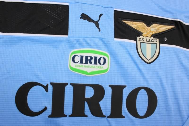 AAA(Thailand) Lazio 1999/00 Home Long Sleeve Retro Soccer Jersey