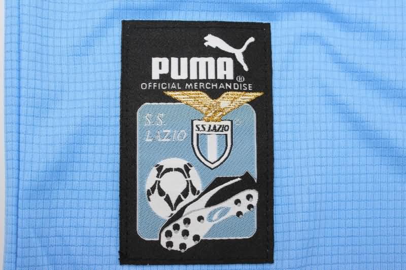 AAA(Thailand) Lazio 1999/00 Home Long Sleeve Retro Soccer Jersey