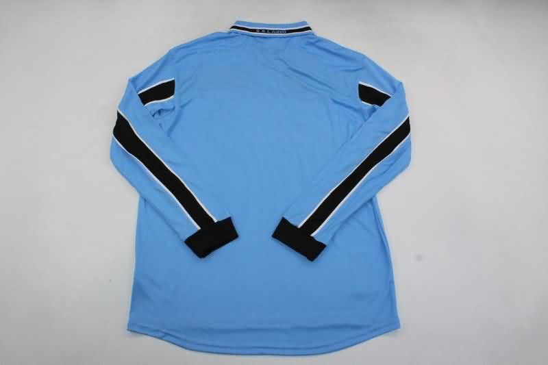 AAA(Thailand) Lazio 1999/00 Home Long Sleeve Retro Soccer Jersey