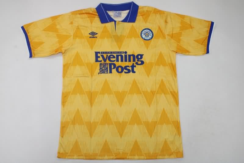 AAA(Thailand) Leeds United 1991/92 Away Retro Soccer Jersey