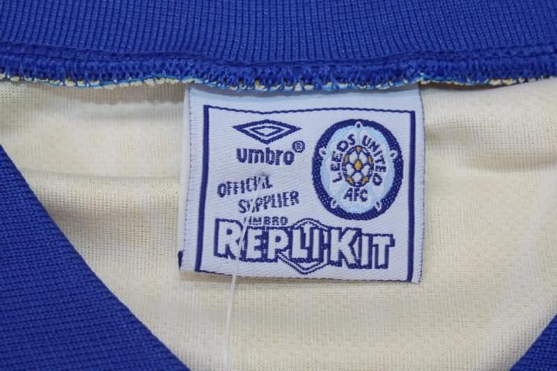 AAA(Thailand) Leeds United 1991/92 Away Retro Soccer Jersey