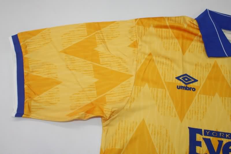 AAA(Thailand) Leeds United 1991/92 Away Retro Soccer Jersey
