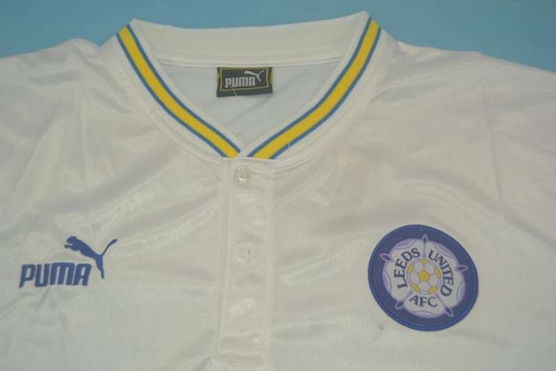 AAA(Thailand) Leeds United 1996/98 Home Retro Soccer Jersey