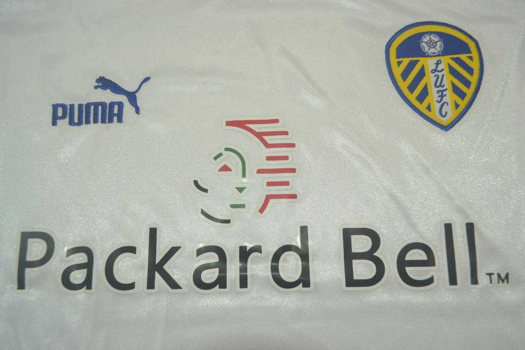 AAA(Thailand) Leeds United 1998/00 Home Retro Soccer Jersey