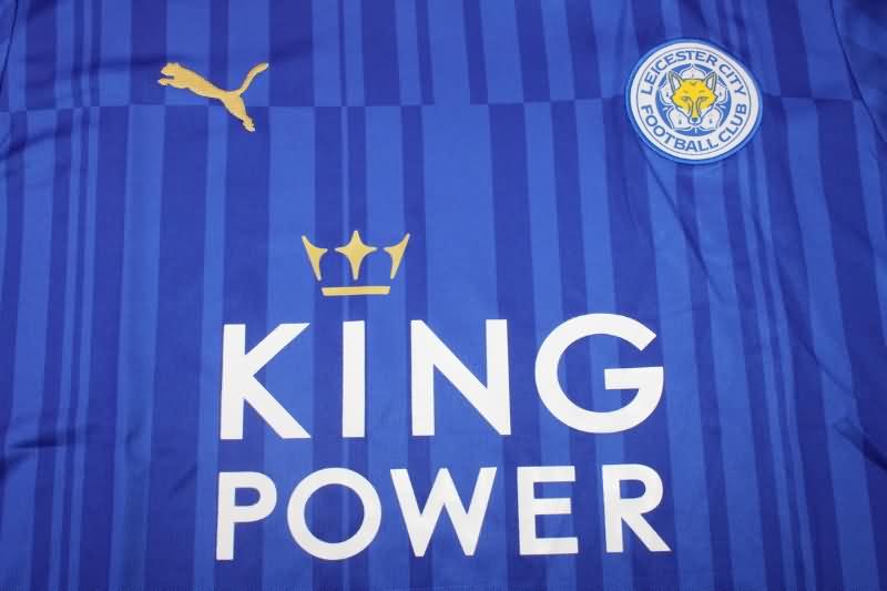 AAA(Thailand) Leicester City 2016/17 Home Retro Soccer Jersey