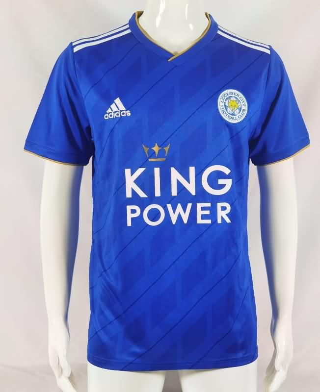 AAA(Thailand) Leicester City 2018/19 Home Retro Soccer Jersey