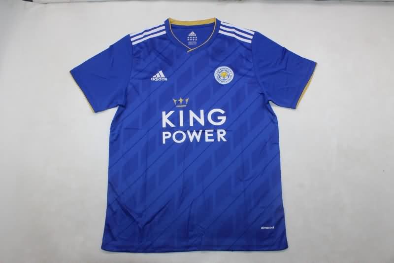 AAA(Thailand) Leicester City 2018/19 Home Retro Soccer Jersey