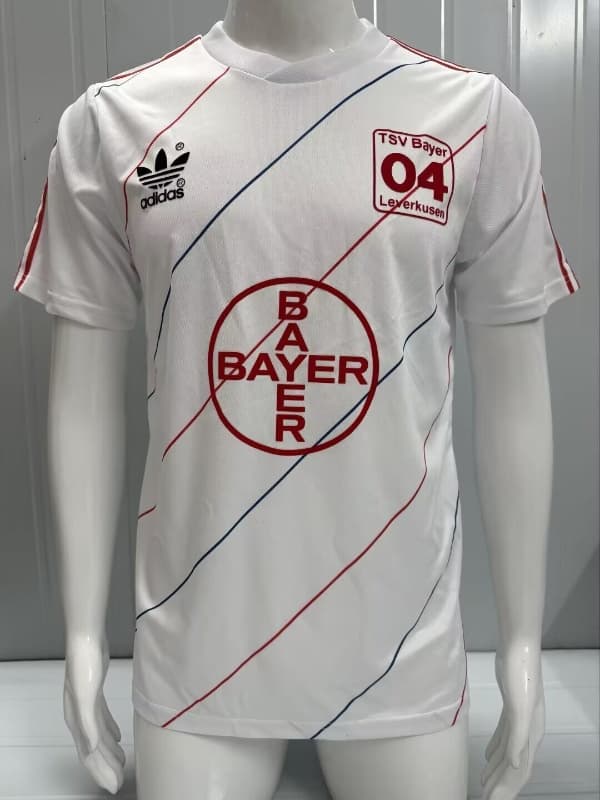 AAA(Thailand) Leverkusen 1987/88 Away Retro Soccer Jersey