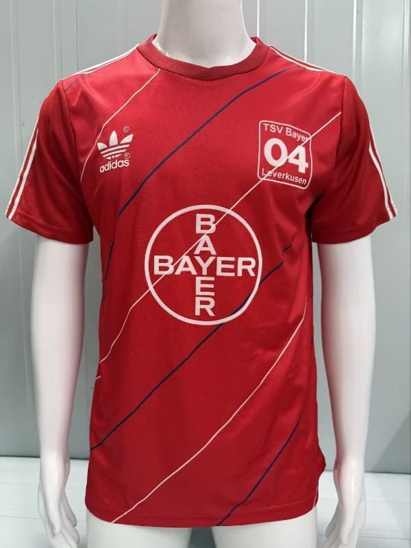 AAA(Thailand) Leverkusen 1987/88 Home Retro Soccer Jersey