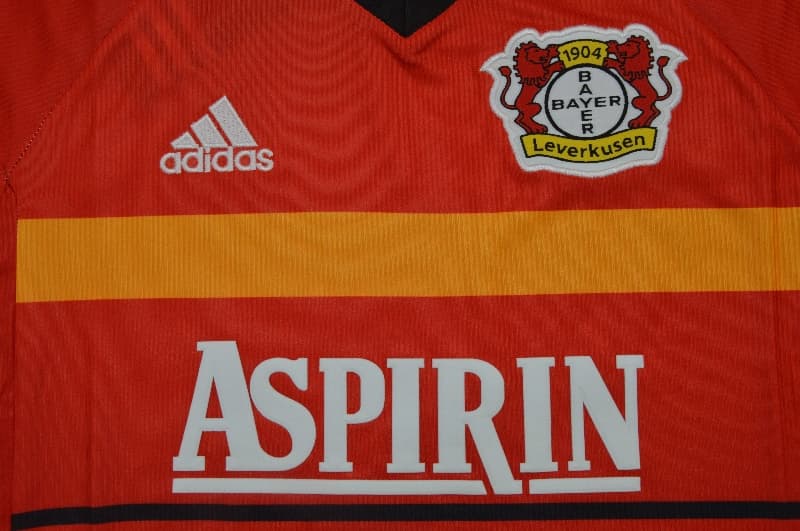 AAA(Thailand) Leverkusen 1999/00 Home Retro Soccer Jersey