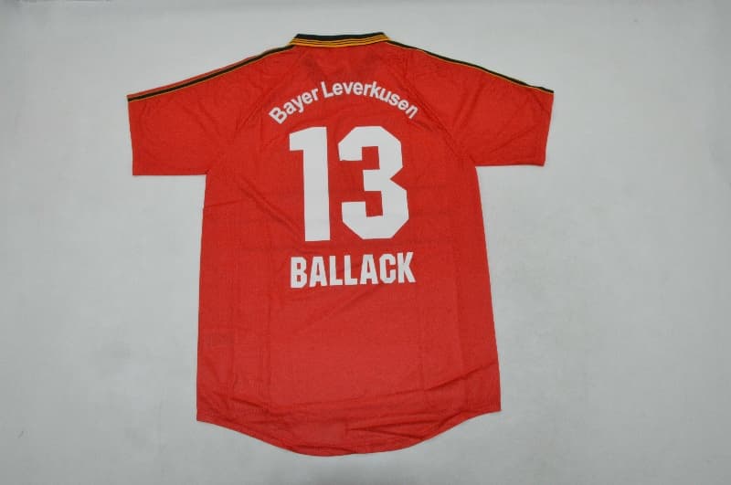 AAA(Thailand) Leverkusen 1999/00 Home Retro Soccer Jersey