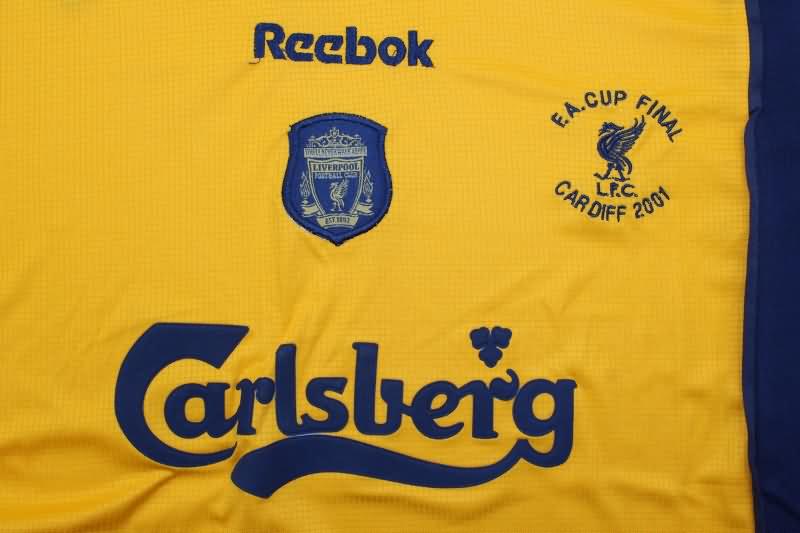 AAA(Thailand) Liverpool 2000/01 FA Final Retro Soccer Jersey