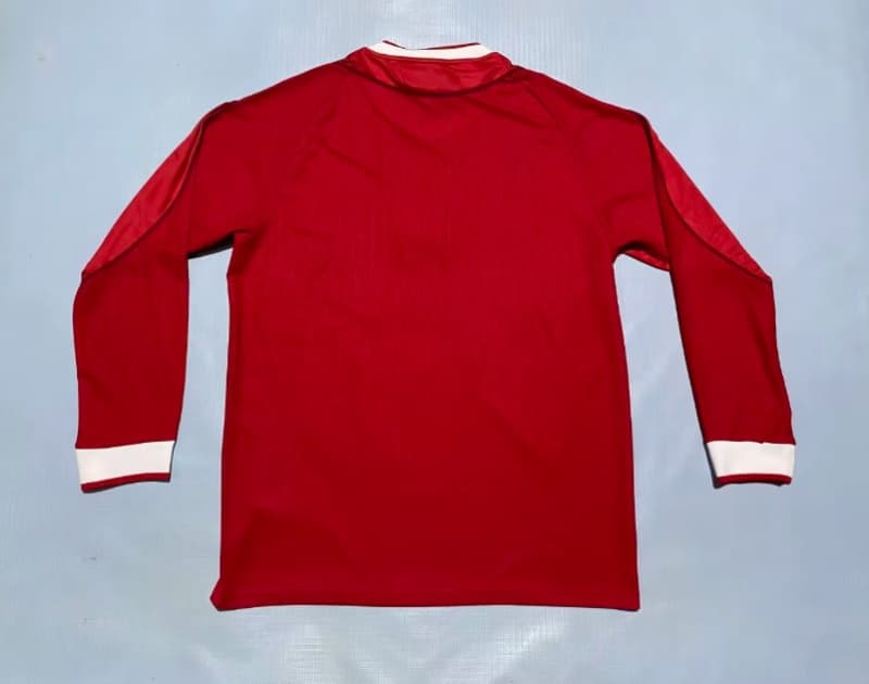 AAA(Thailand) Liverpool 2002/04 Home Long Sleeve Retro Soccer Jersey