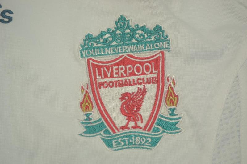 AAA(Thailand) Liverpool 2006/07 Away Retro Soccer Jersey(L/S)