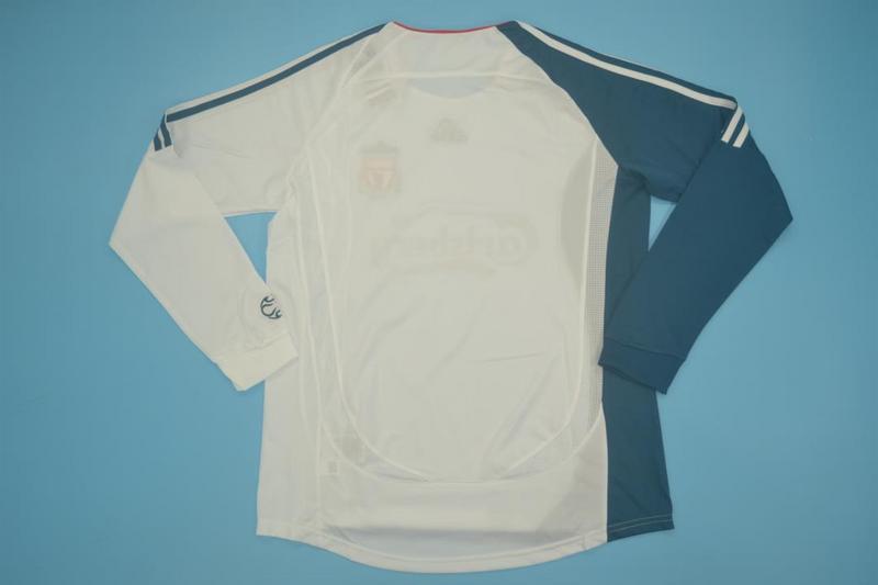 AAA(Thailand) Liverpool 2006/07 Away Retro Soccer Jersey(L/S)