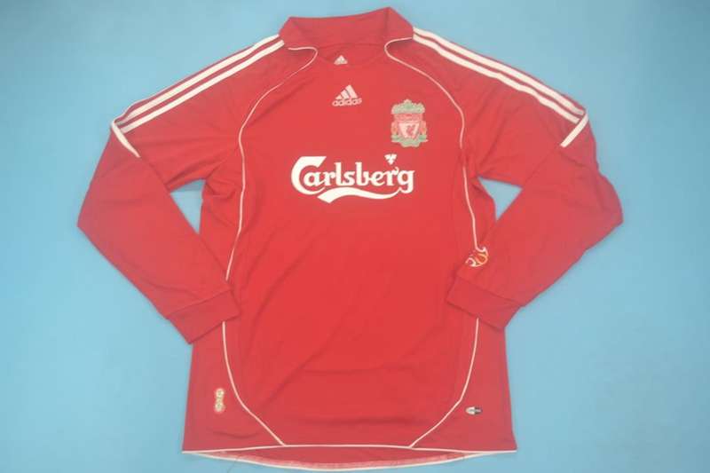 AAA(Thailand) Liverpool 2006/08 Home Retro Soccer Jersey (L/S)
