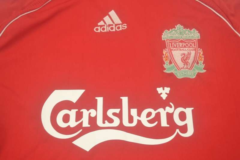 AAA(Thailand) Liverpool 2006/08 Home Retro Soccer Jersey (L/S)