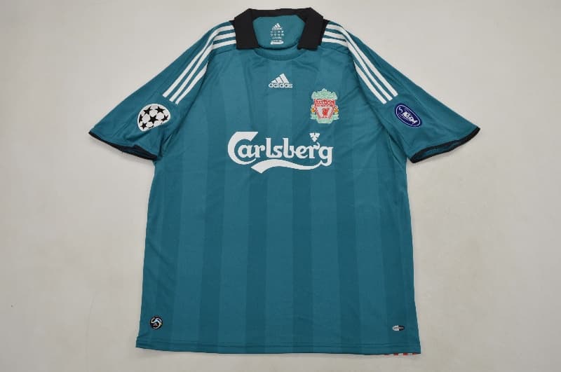AAA(Thailand) Liverpool 2008/09 Away Retro Soccer Jersey