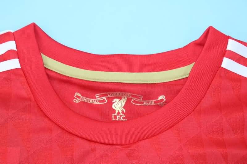 AAA(Thailand) Liverpool 2010/12 Home Long Sleeve Retro Soccer Jersey