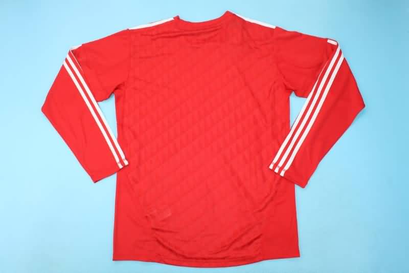 AAA(Thailand) Liverpool 2010/12 Home Long Sleeve Retro Soccer Jersey