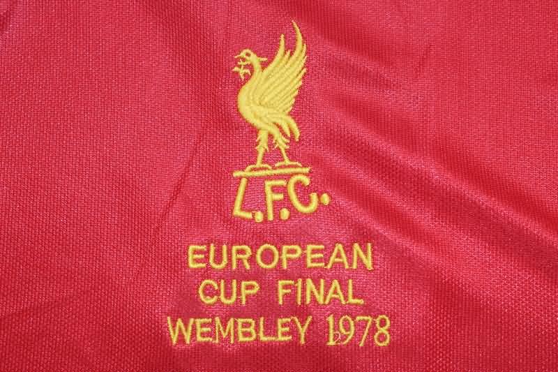 AAA(Thailand) Liverpool 1978 Home UCL Final Retro Soccer Jersey