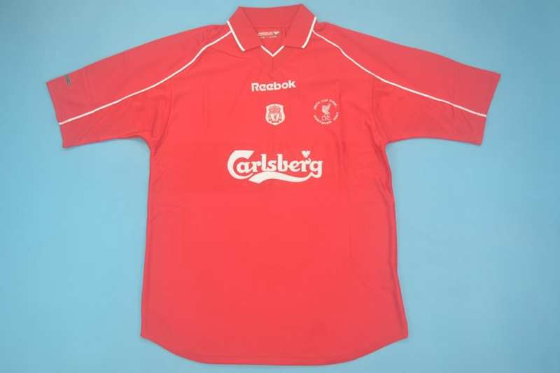 AAA(Thailand) Liverpool 2001 UEFA Final Retro Soccer Jersey
