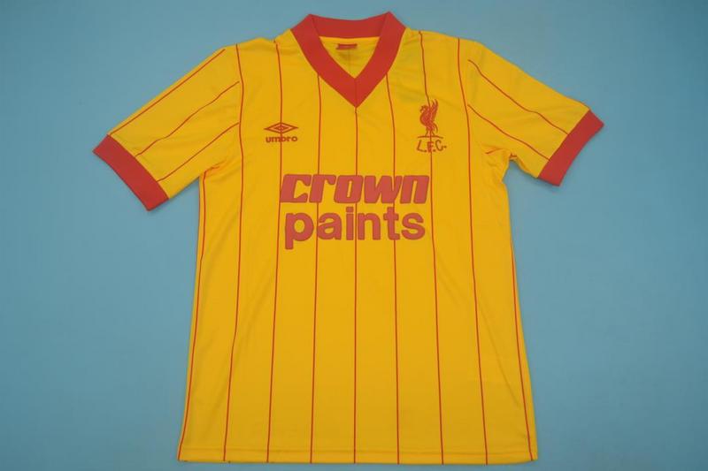 AAA(Thailand) Liverpool 1981/84 Away Retro Soccer Jersey