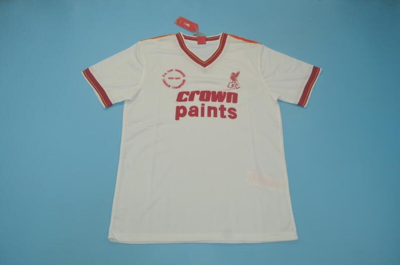 AAA(Thailand) Liverpool 1985/86 Away Retro Soccer Jersey