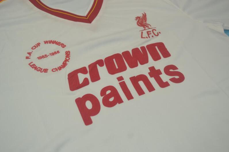 AAA(Thailand) Liverpool 1985/86 Away Retro Soccer Jersey