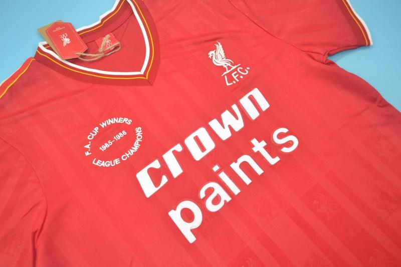 AAA(Thailand) Liverpool 1985/86 Home Retro Soccer Jersey