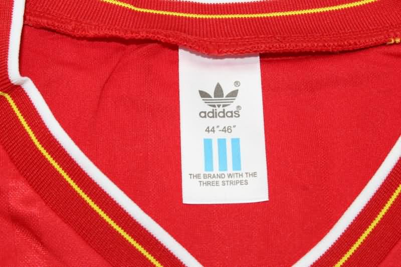 AAA(Thailand) Liverpool 1985/86 Home Retro Long Soccer Jersey